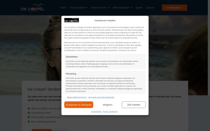 Ekrano kopija decoepeltandartsen.nl