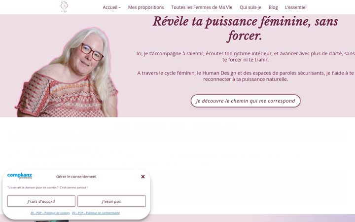 Ekraanipilt saidist decoeurasoeur.fr