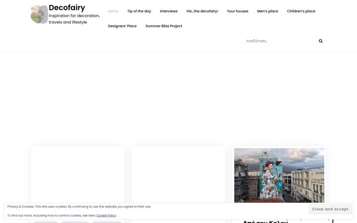 Screenshot of decofairy.gr