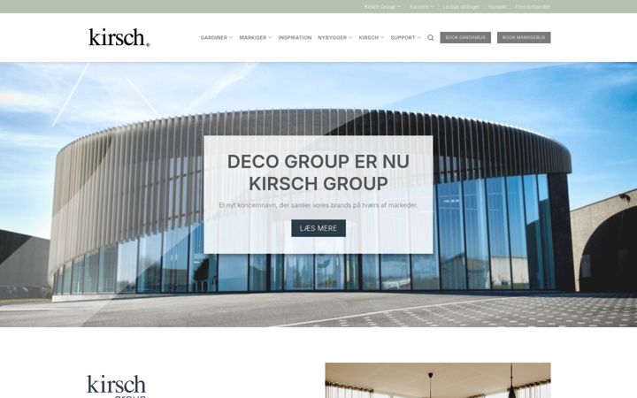 Screenshot of decogroup.dk