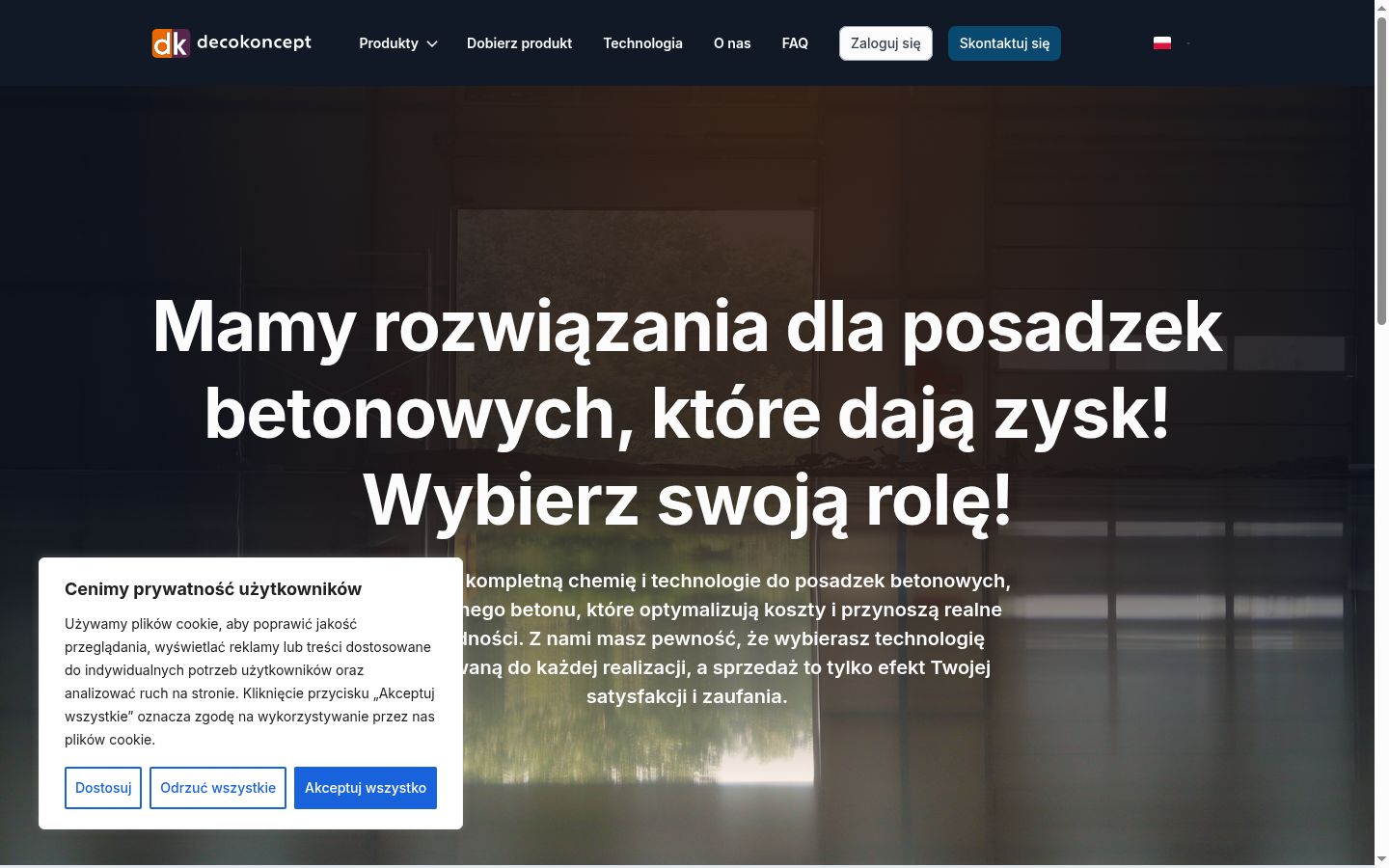 Screenshot van de toestemmingsbanner zoals getoond vóór enige interactie