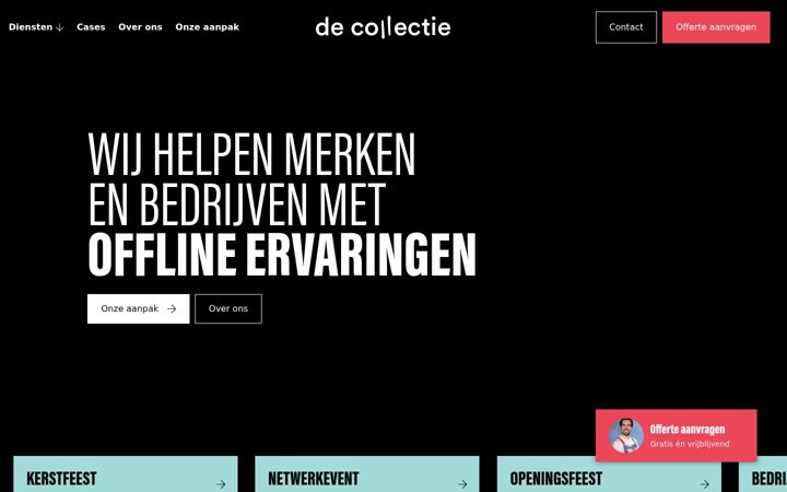 Screenshot of decollectie.com
