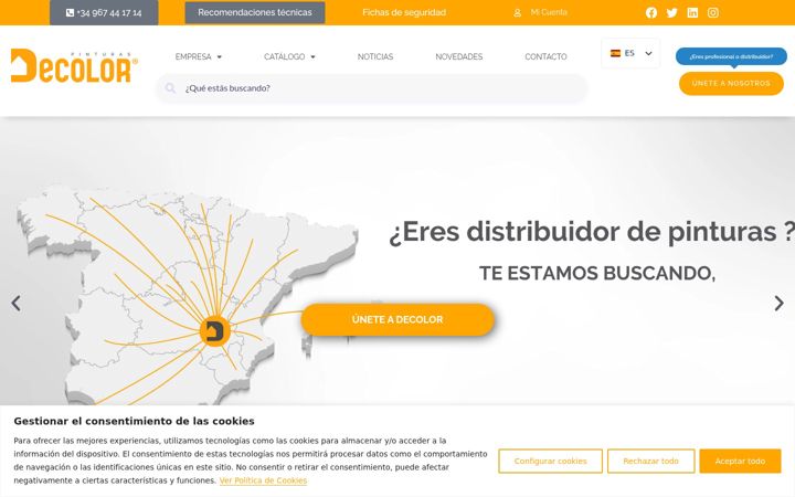 Screenshot of decolor.com