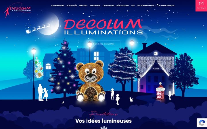 Ekraanipilt saidist decolum.fr