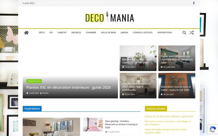 Screenshot of decomania.org
