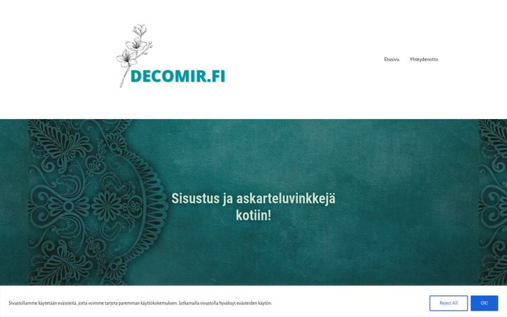 Skærmbillede af decomir.fi