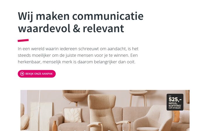 Ekrano kopija decommunicatiemakers.nl