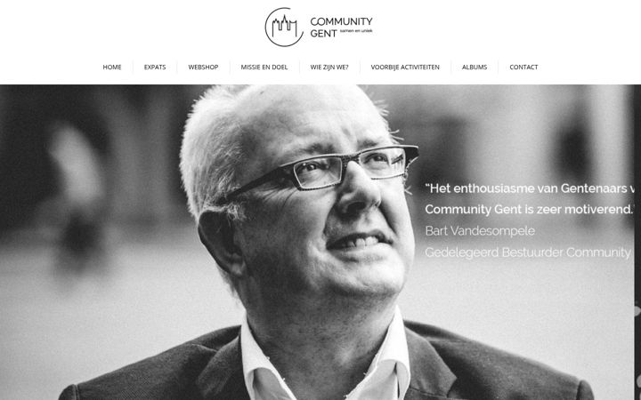 Screenshot of decommunity.be