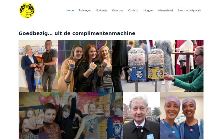 Ekrano kopija decomplimentenmachine.nl