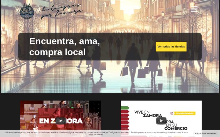 Screenshot of decomprasporzamora.com