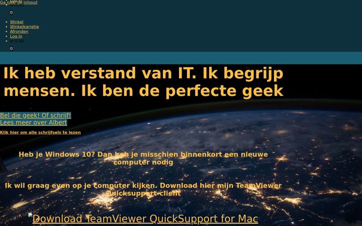 Ekrano kopija decomputergeek.nl