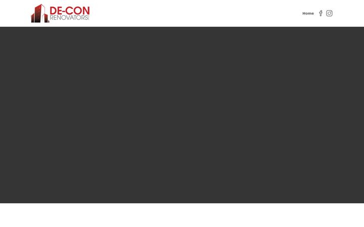 Screenshot of decon.capetown