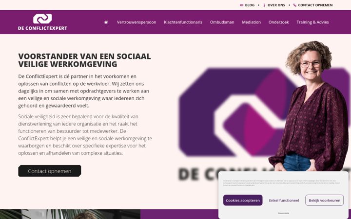 Screenshot of deconflictexpert.nl