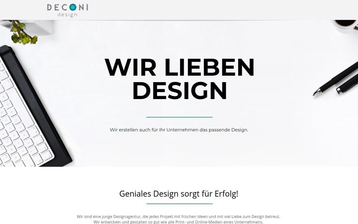 Screenshot of deconi.de