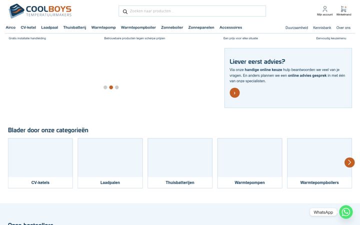 Screenshot of decoolboys.nl