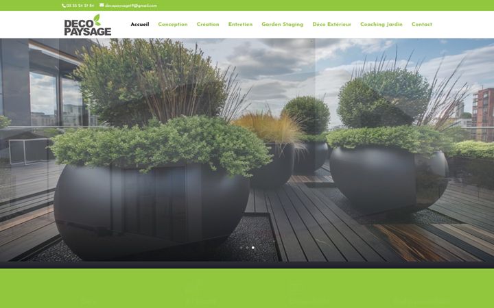 Screenshot of decopaysage19.com