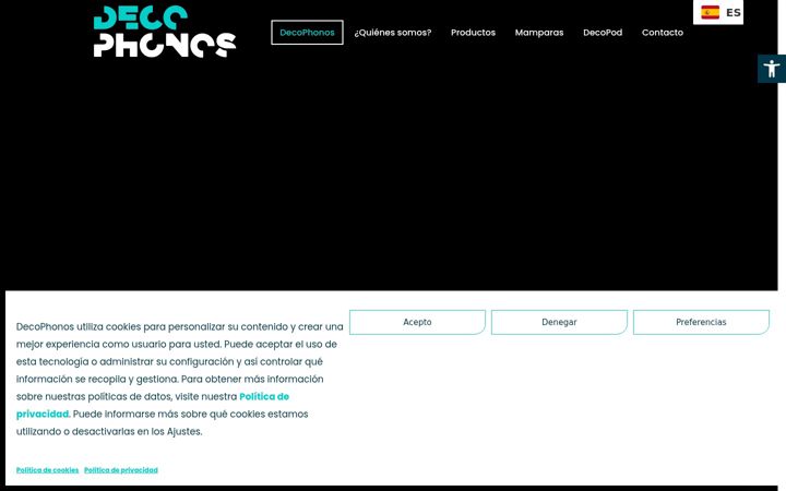 Screenshot of decophonos.com