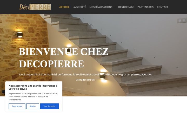 Screenshot of decopierre69.com