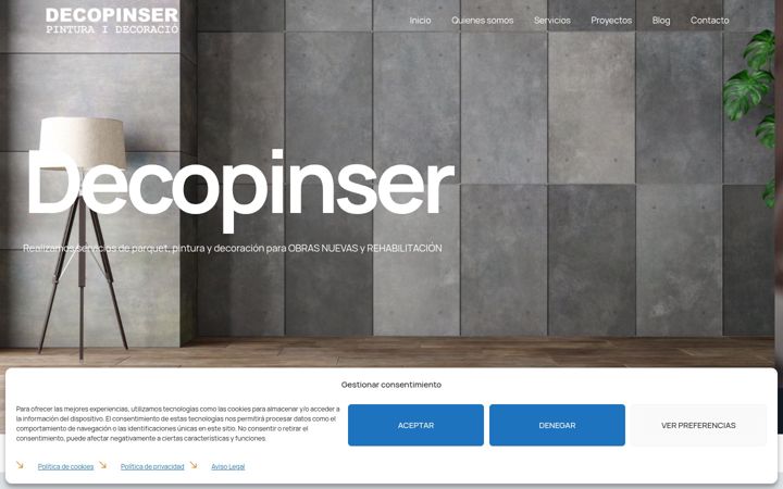 Screenshot di decopinser.es
