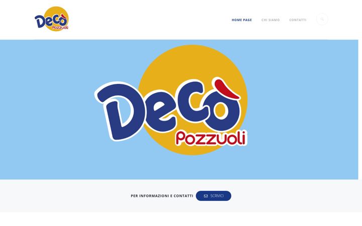 Screenshot of decopozzuoli.com