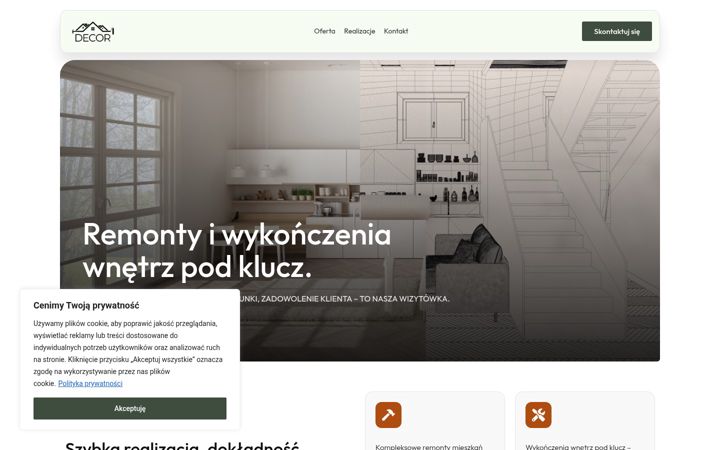 Skjámynd af decor-helenka.pl