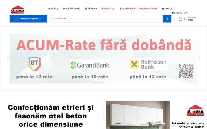 Ekrānuzņēmums no decora-design.ro