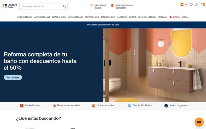 Screenshot ta' decorabano.com