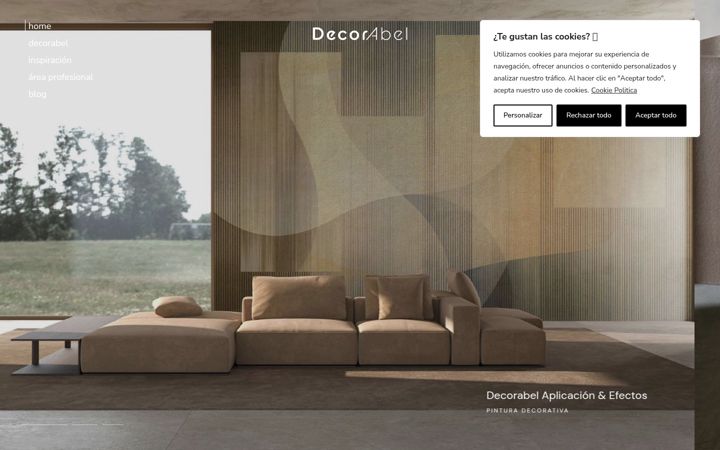 Screenshot di decorabel.es