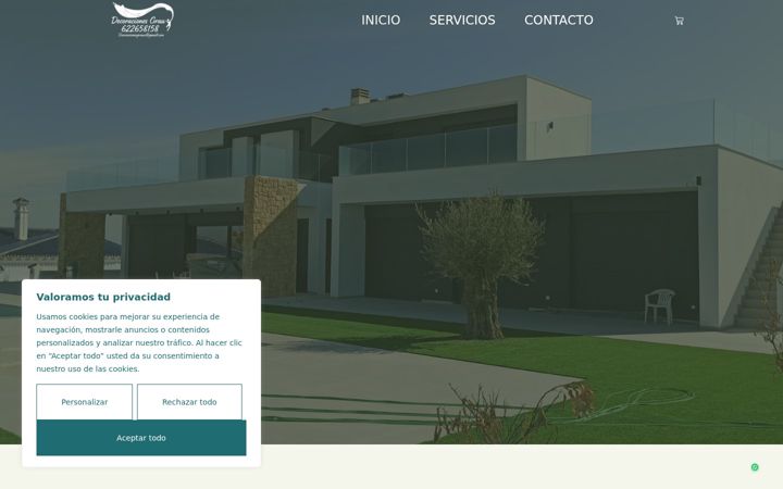 Screenshot di decoracionesgrau.com.es