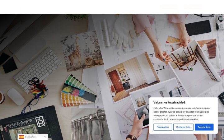 Screenshot di decoracionespedrorodriguez.es