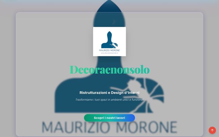 Screenshot of decoraenonsolo.it