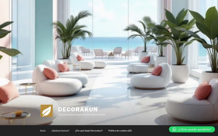 Screenshot of decorakun.com