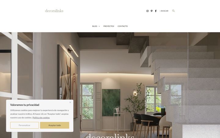 Screenshot of decoralinks.com
