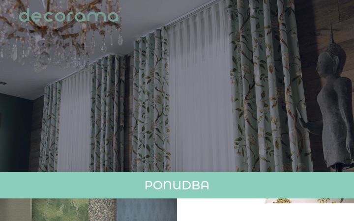 Screenshot ta' decorama.si