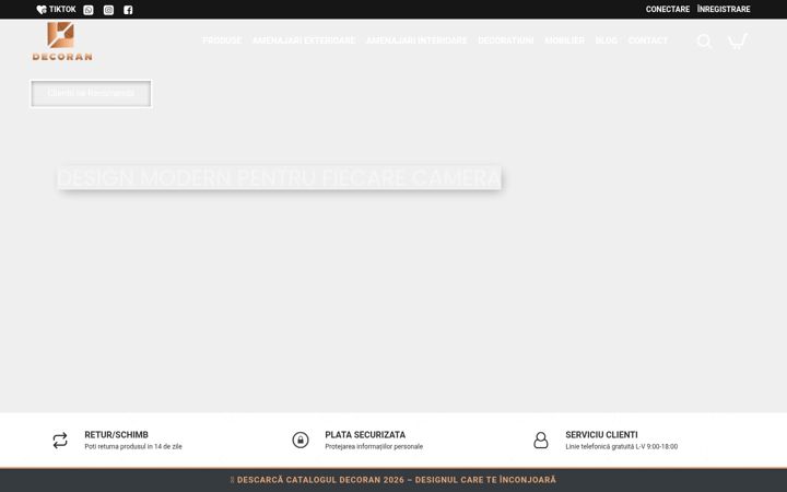 Ekrānuzņēmums no decoran.ro