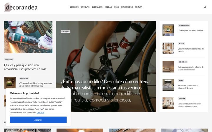 Screenshot of decorandea.com