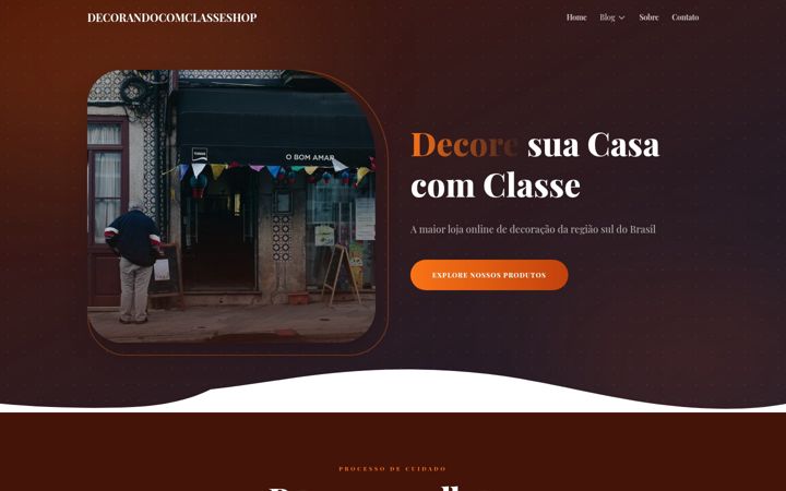 Képernyőkép: decorandocomclasseshop.com.br