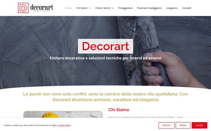 Screenshot of decorartitalia.it