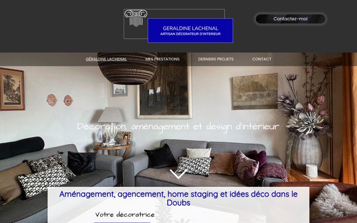 Snimka zaslona za decorateur-interieur-25.fr