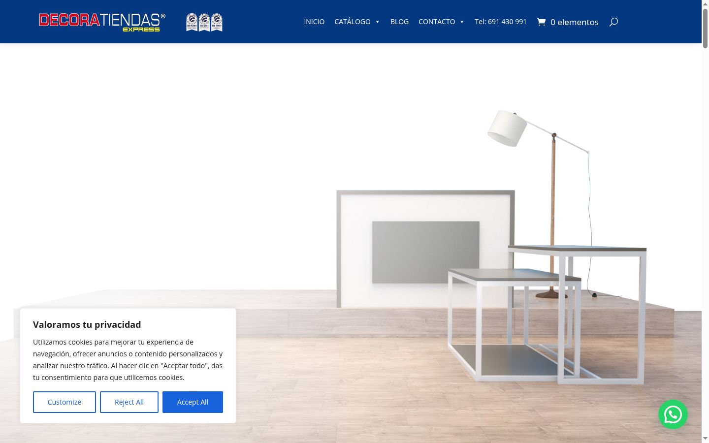 Sutikimo reklamjuostės, rodytos prieš bet kokią sąveiką, ekrano kopija