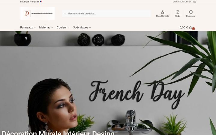 Screenshot of decoration-murale-interieur-design.com