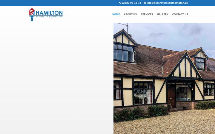Screenshot of decoratorssouthampton.uk