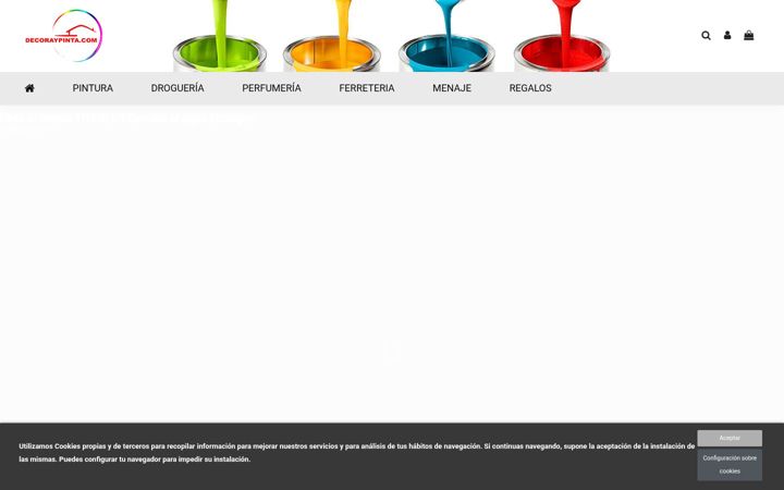 Screenshot of decoraypinta.com