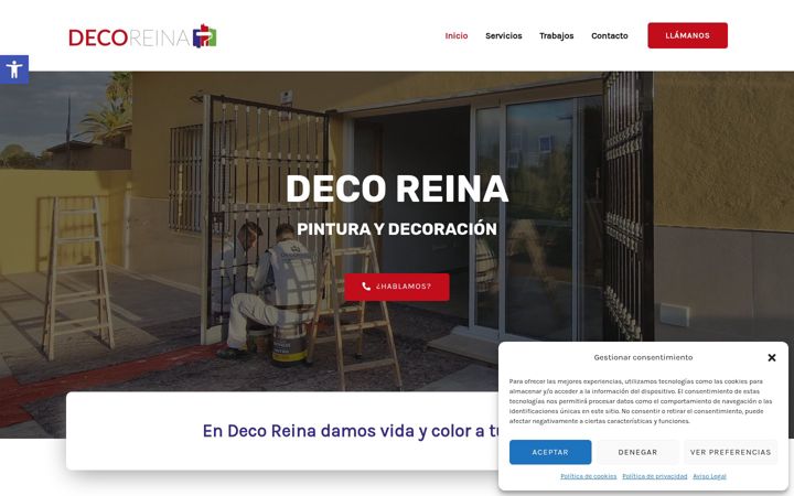Screenshot of decoreina.com