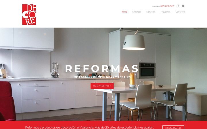 Screenshot of decoreoliden.com