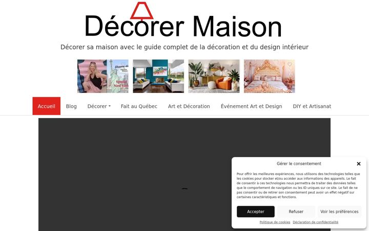 Ekrānuzņēmums no decorermaison.ca