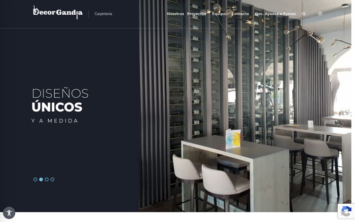 Screenshot of decorgandia.com