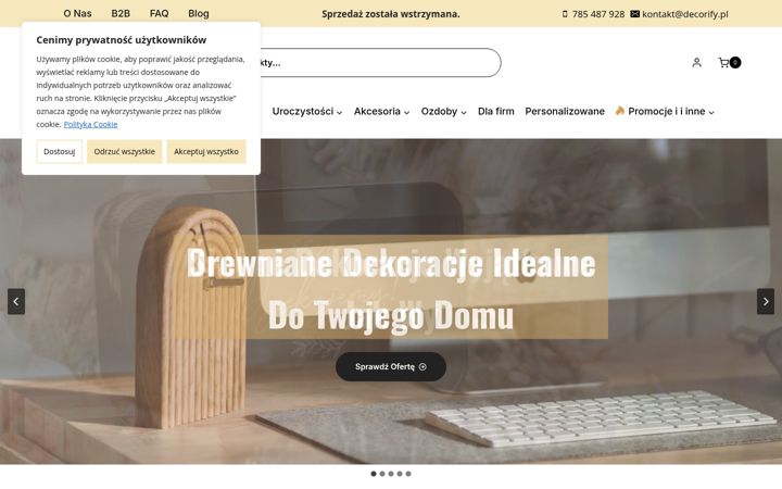 Screenshot του decorify.pl