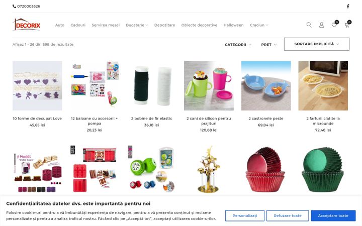 Екранна снимка на decorix.ro