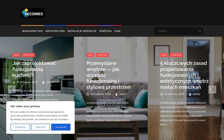 Screenshot του decorneo.pl